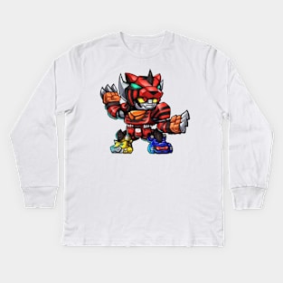 megazord Kids Long Sleeve T-Shirt